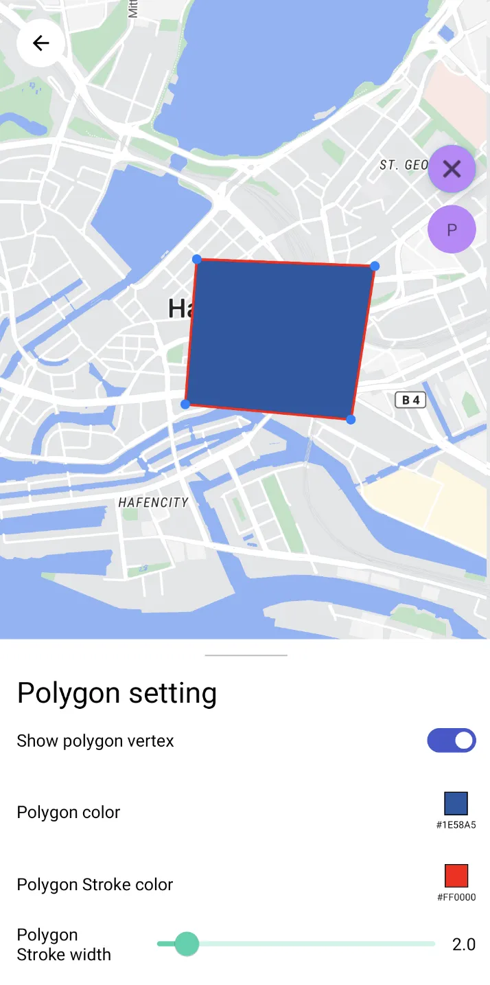 MapView Polygon